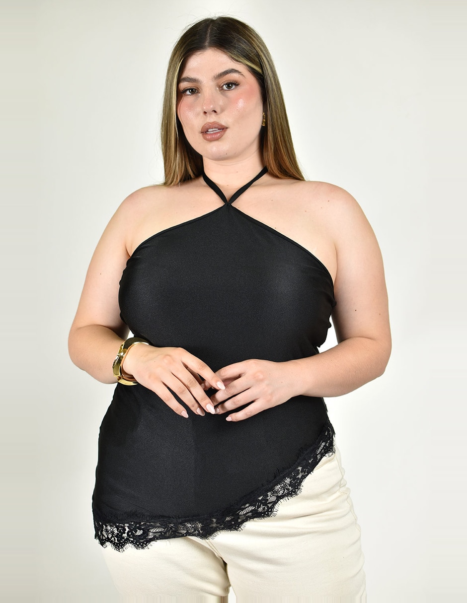 Blusa sin manga para mujer 3