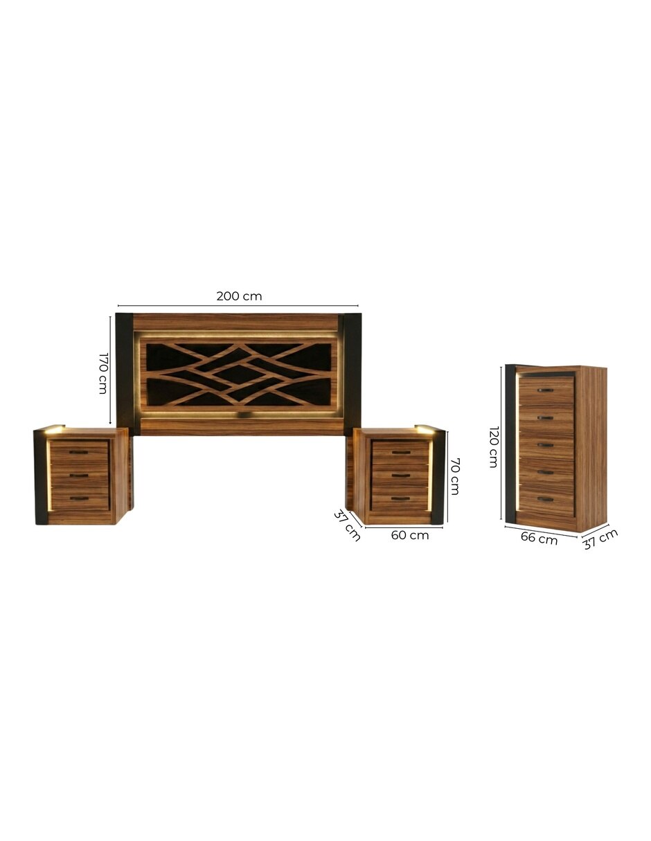 Set recámara de madera 16