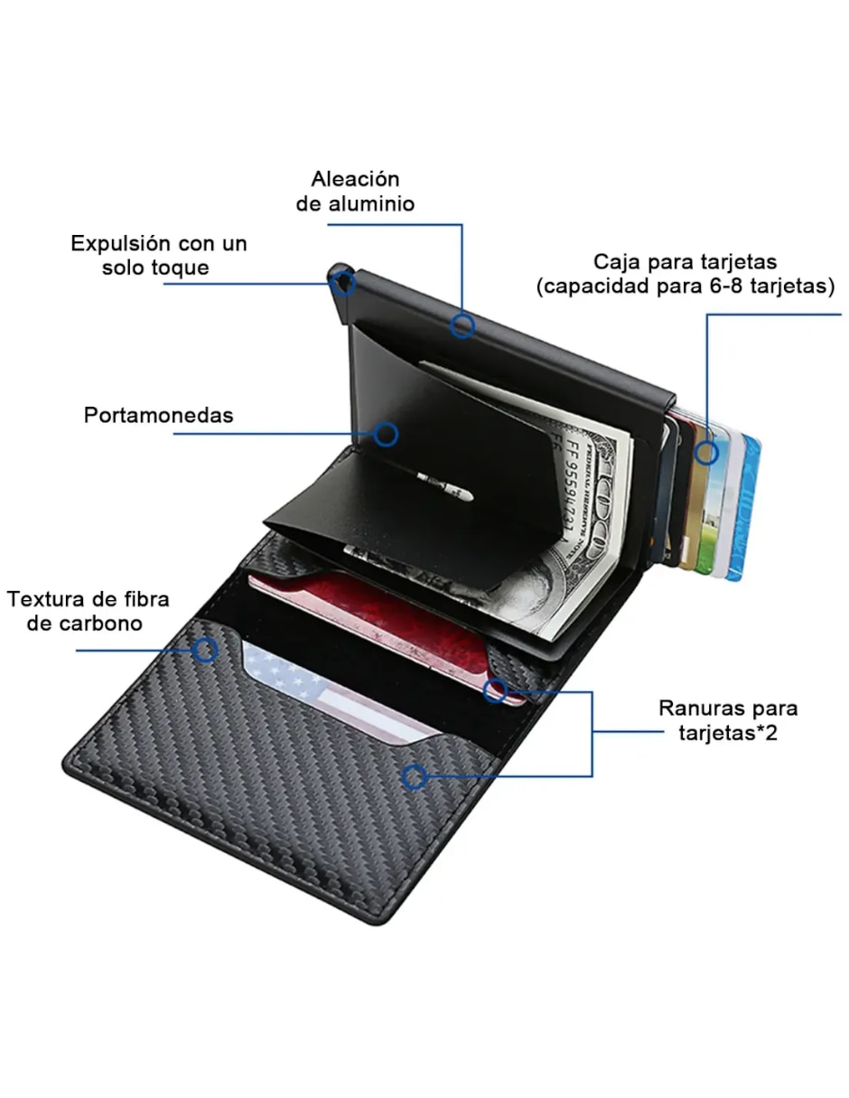 Cartera de seguridad para hombre 2