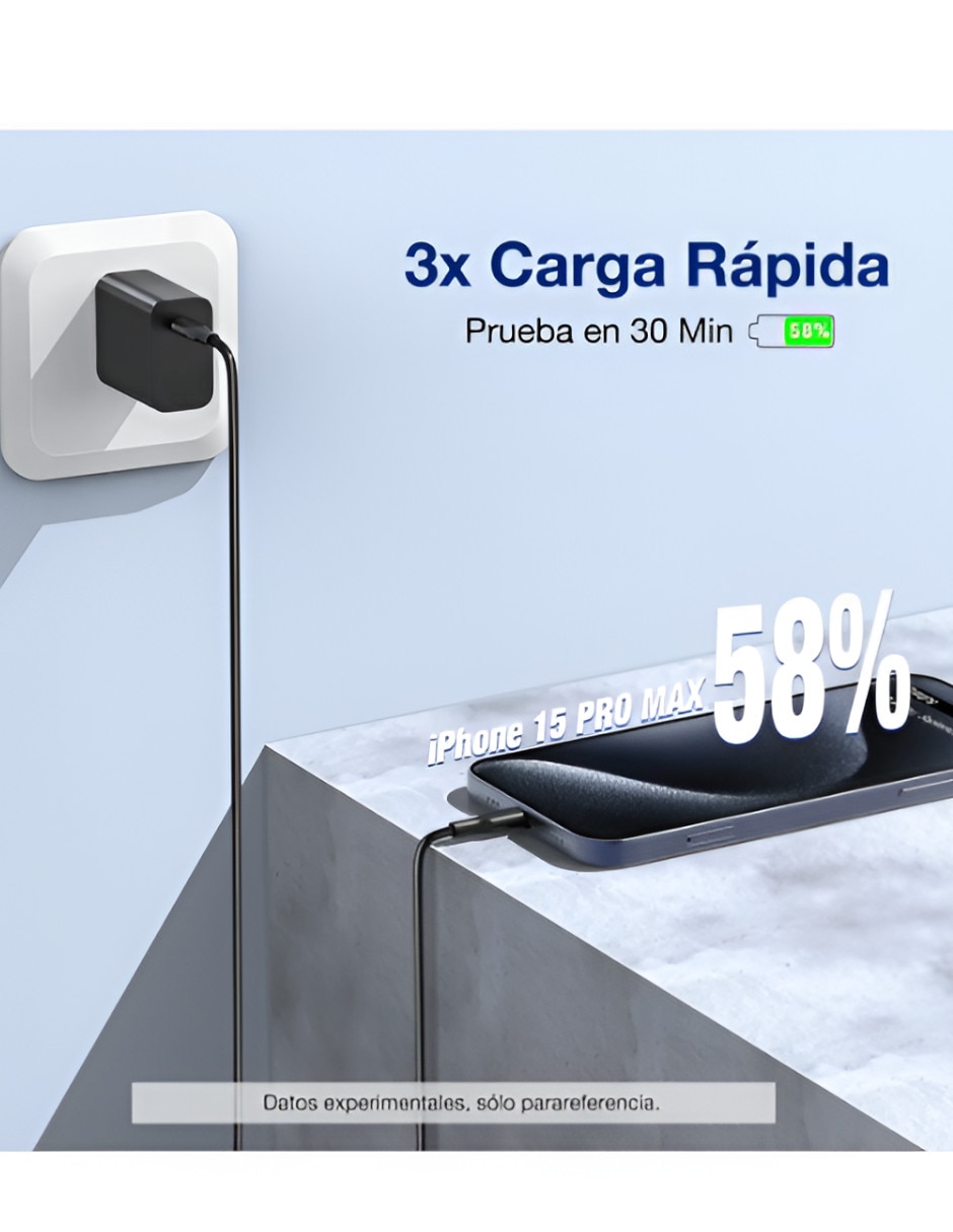 Cable tipo C XTLLAR14893 USB + USB tipo C 30 W 2