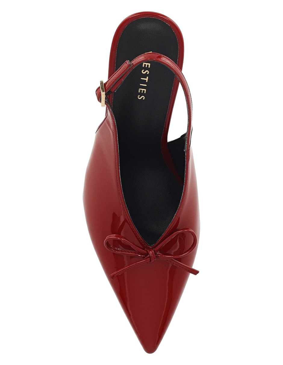 Zapatilla charol 4