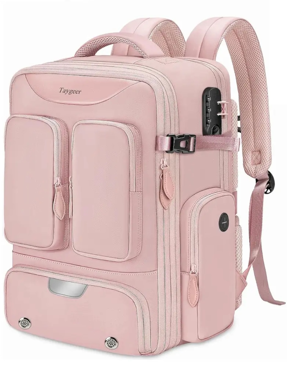 Mochila con portalaptop impermeable unisex