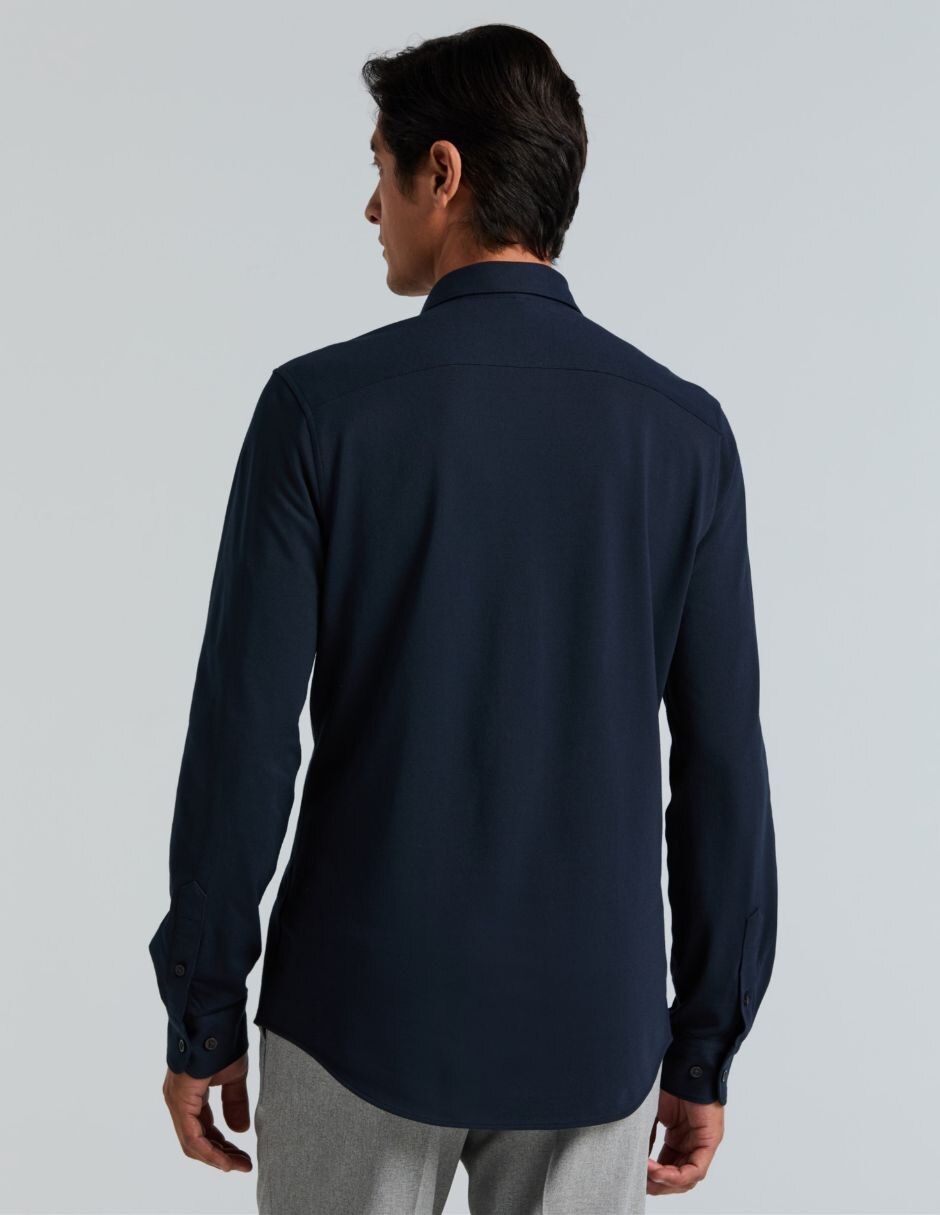 Camisa business casual perry ellis manga larga para hombre
