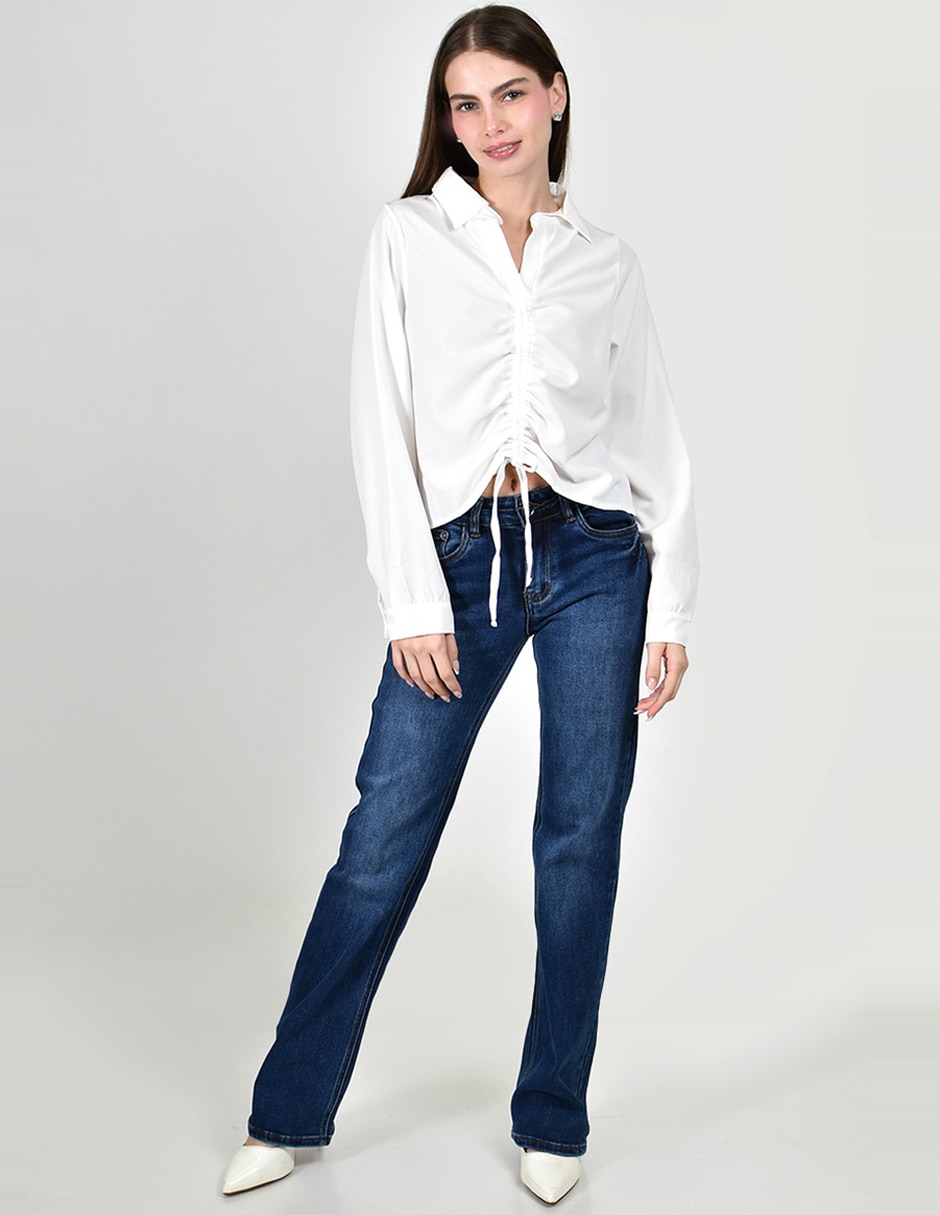 Blusa manga larga para mujer 3