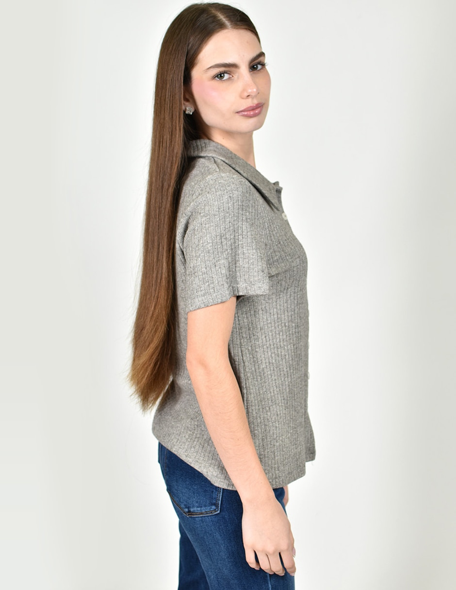 Blusa manga corta para mujer 2