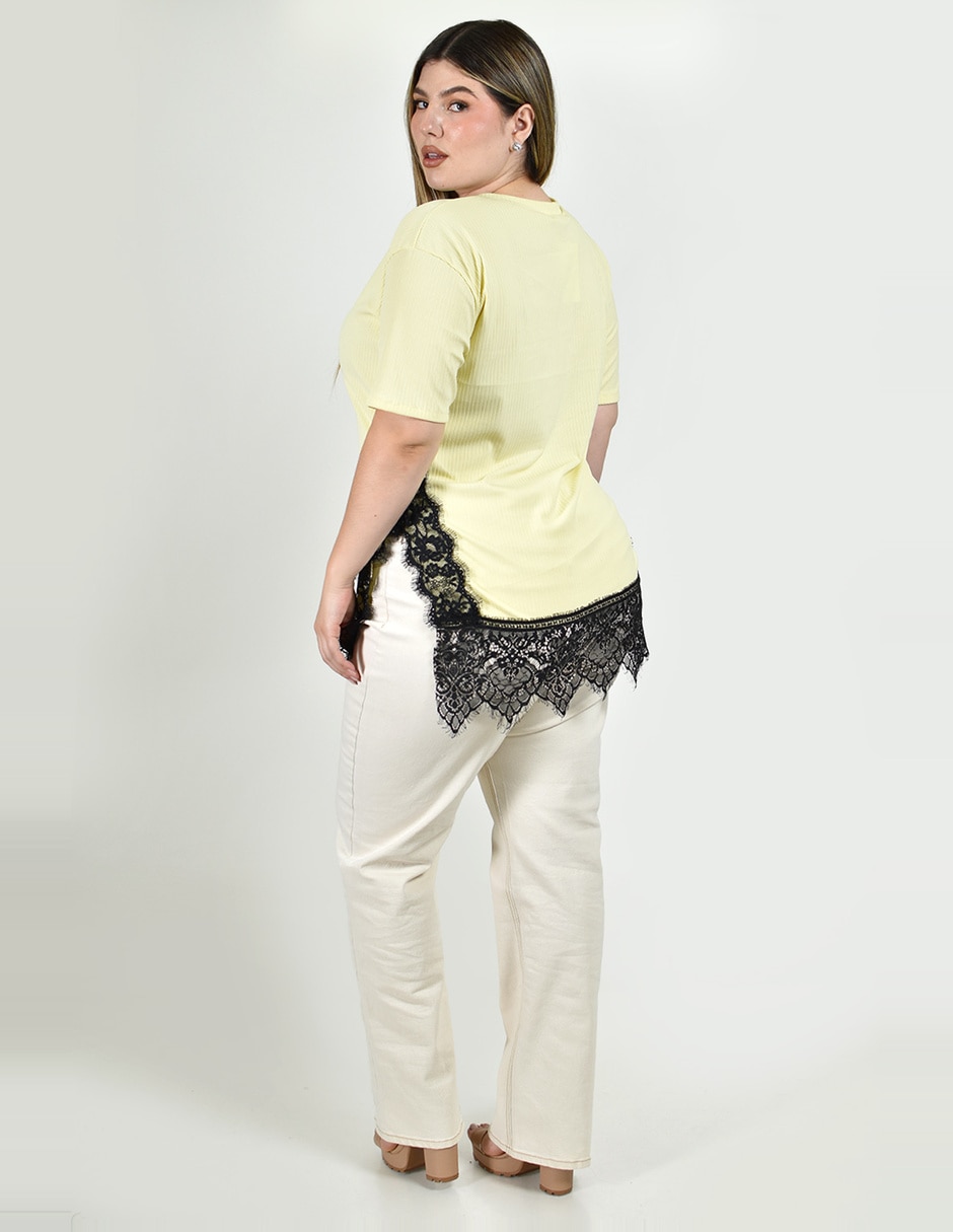 Blusa manga corta para mujer 5