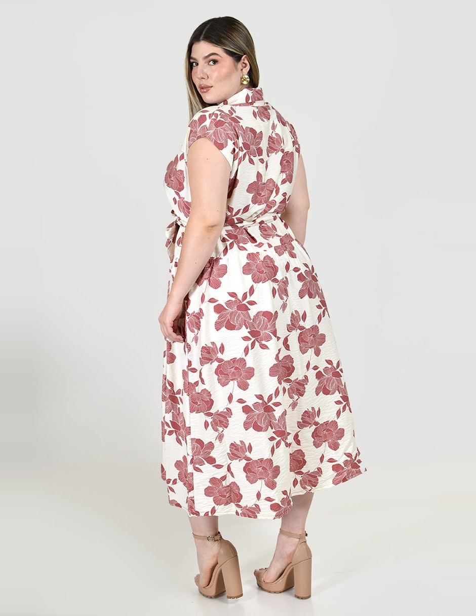 Vestido midi casual para mujer 5
