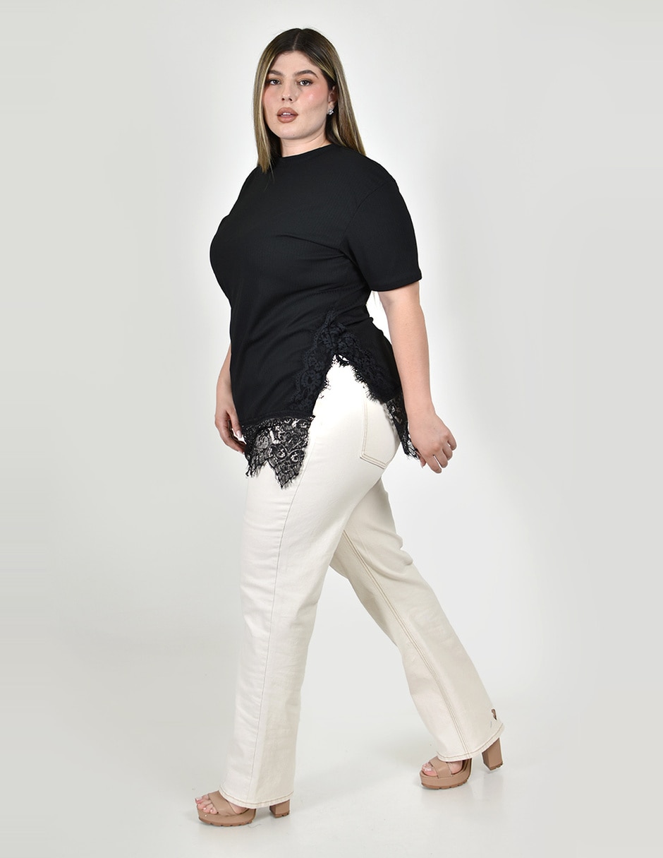 Blusa manga corta para mujer 2