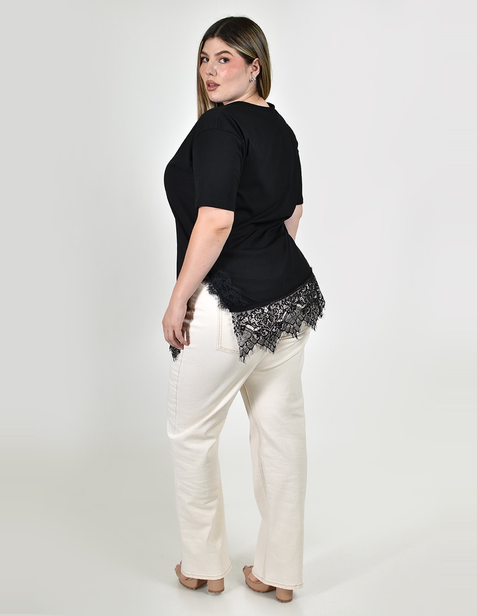 Blusa manga corta para mujer 6