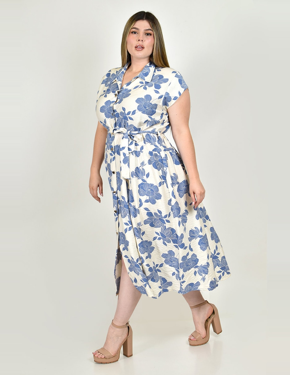 Vestido midi casual para mujer 2