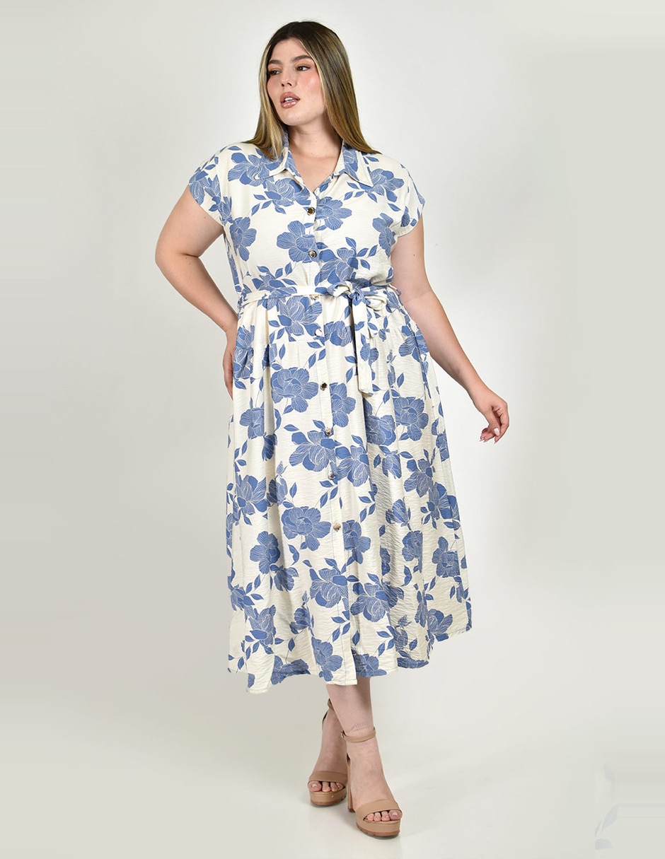 Vestido midi casual para mujer 4