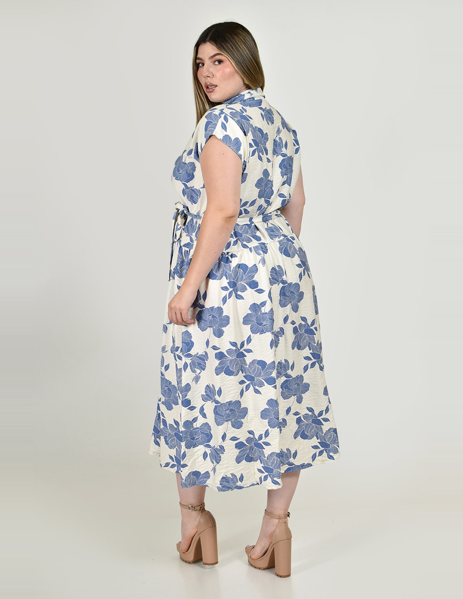 Vestido midi casual para mujer 5