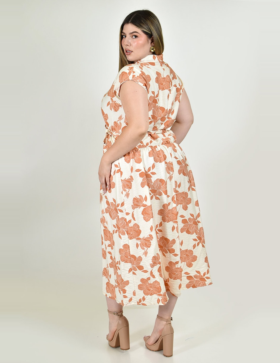 Vestido midi casual para mujer 5
