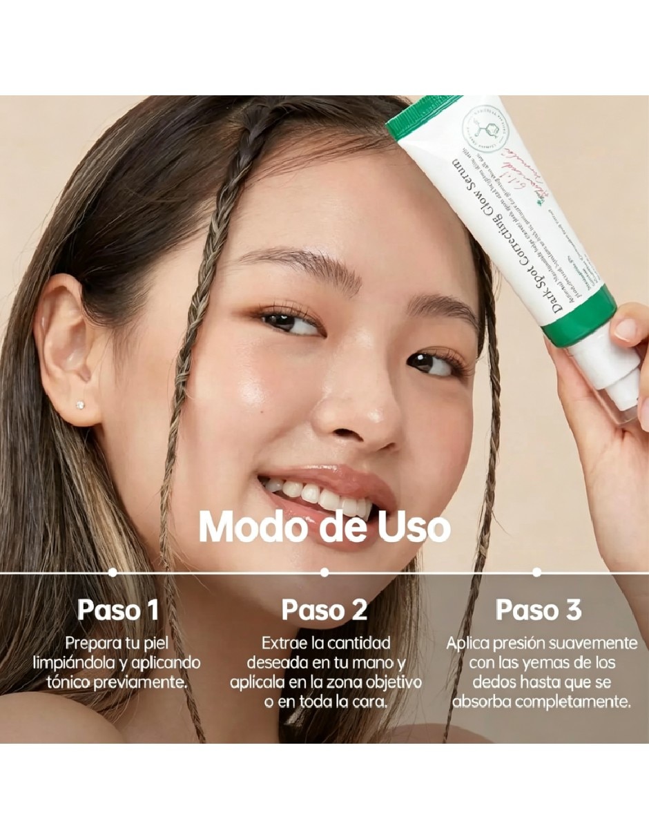 Sérum antimanchas facial hidratante con extracto de salvado de arroz para todo tipo de piel 2