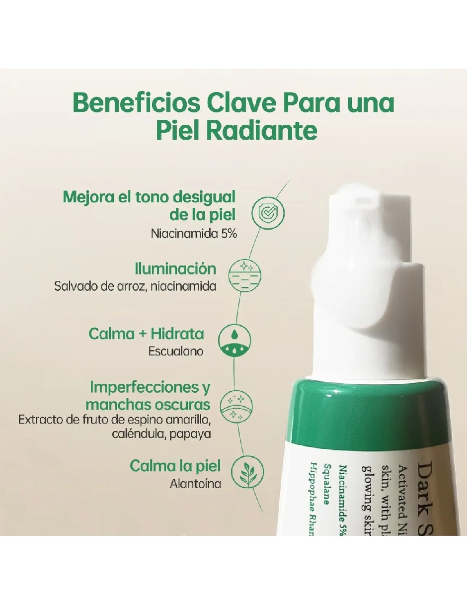 Sérum antimanchas facial hidratante con extracto de salvado de arroz para todo tipo de piel 3