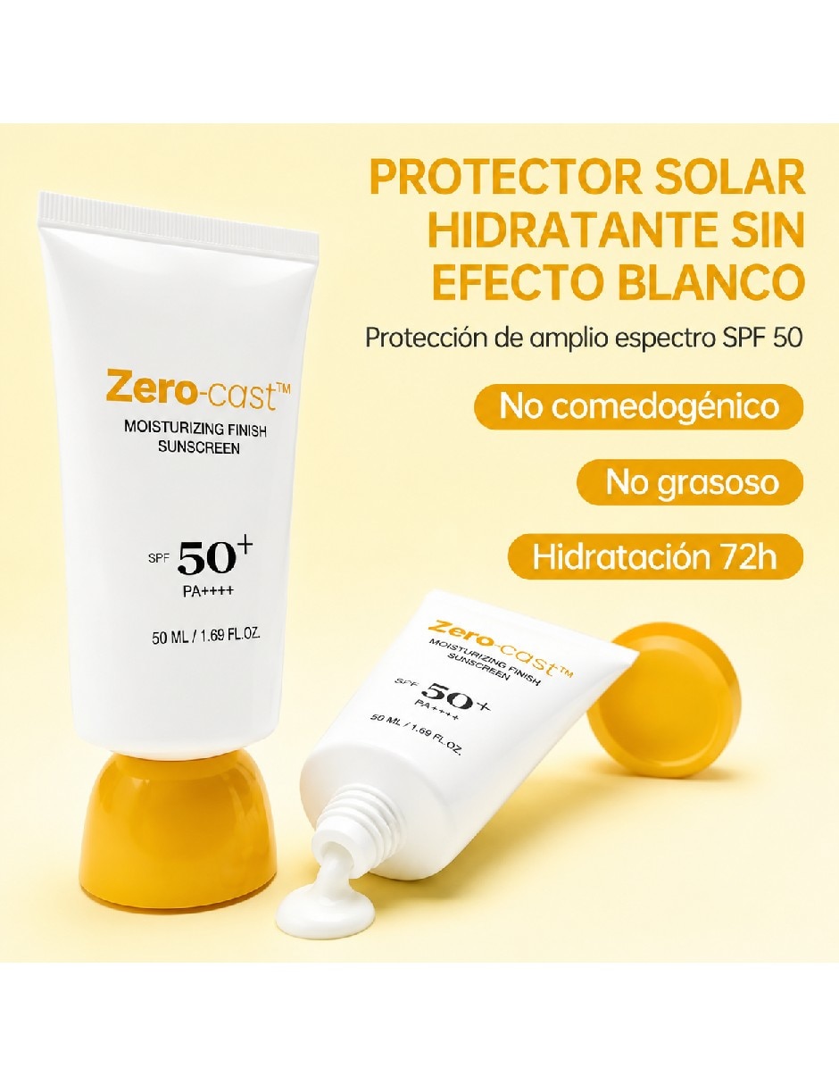 Protector solar FPS 50+ con niacinamida y pantenol 50 ml 4