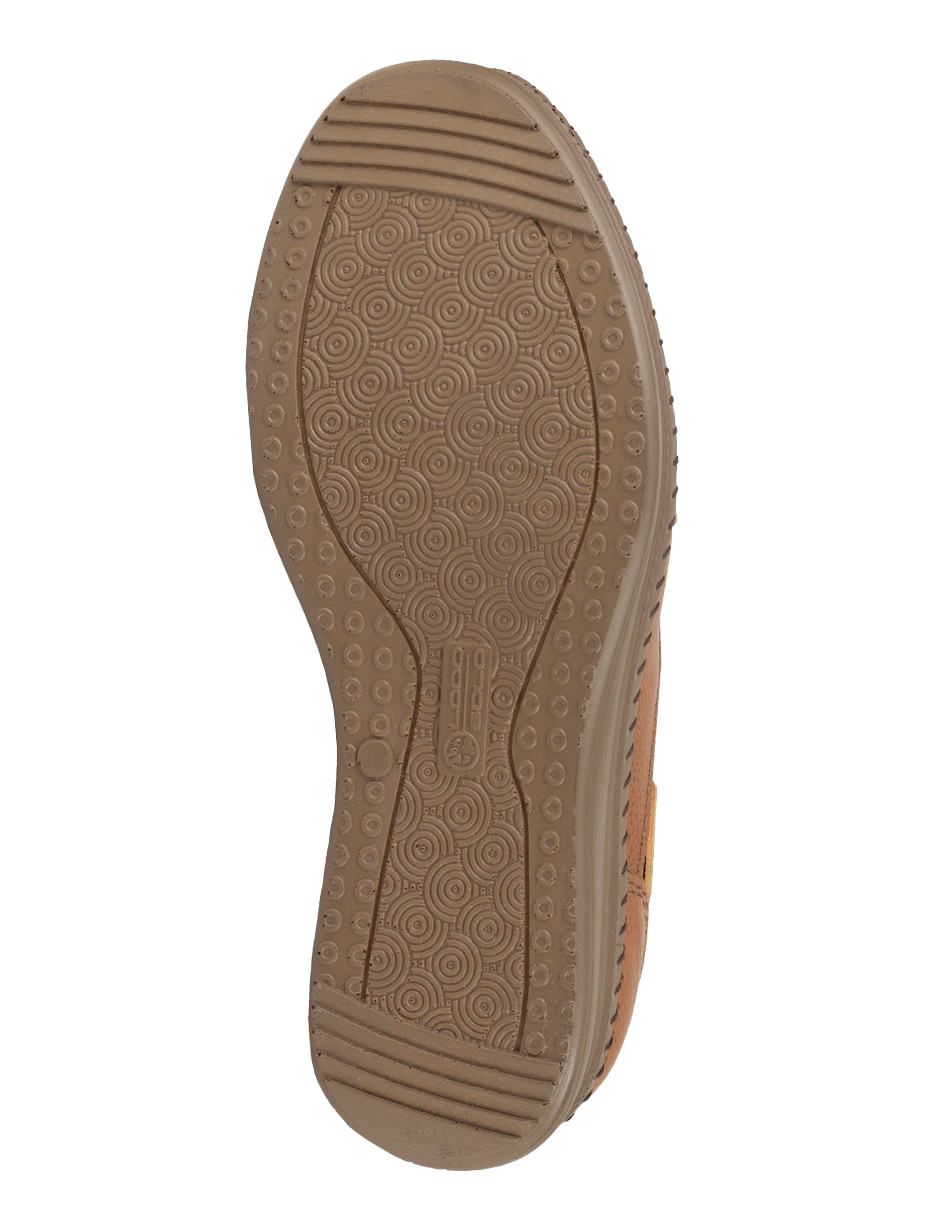 Zapato mocasín de piel para mujer 6