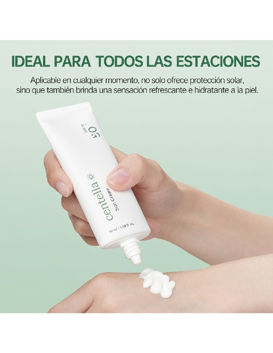Protector solar FPS 50+ centella asiática 50 g 2