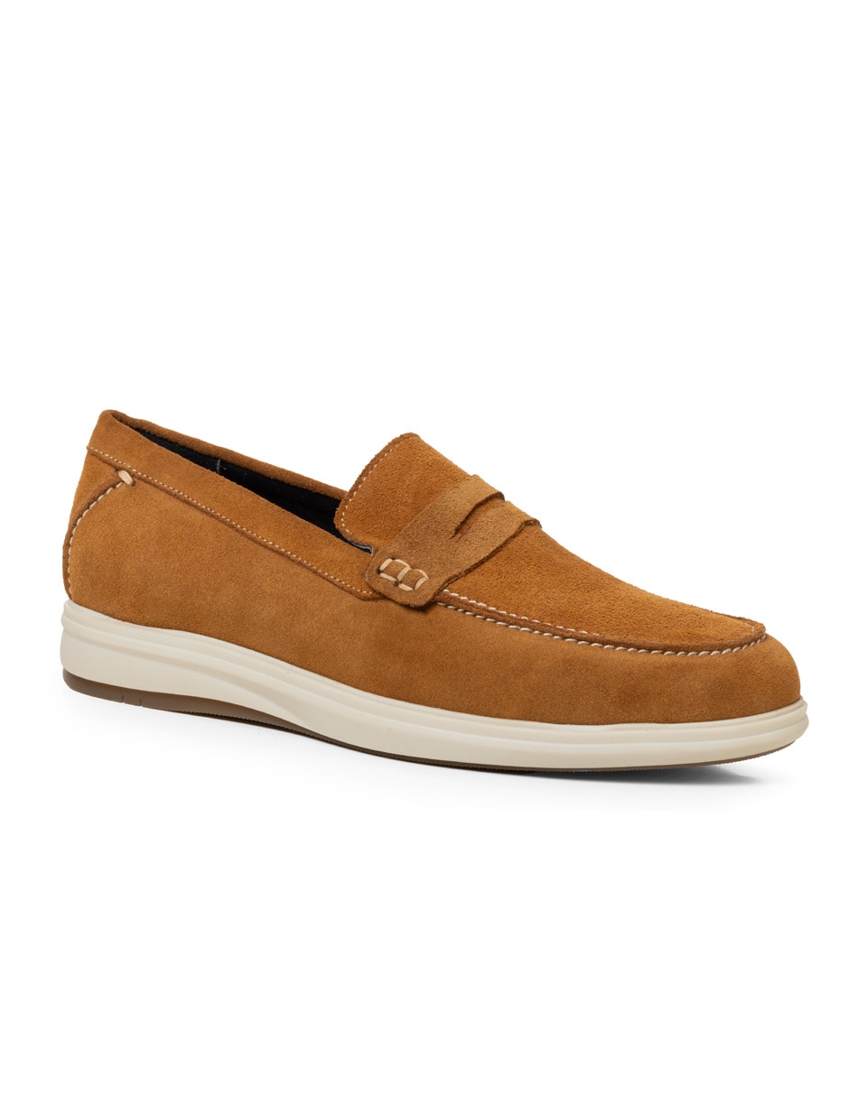 Mocasín Hamilton Footwear Leonardo Camel para hombre