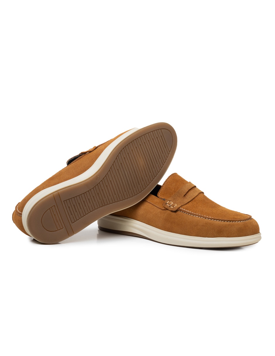 Mocasín Hamilton Footwear Leonardo Camel para hombre
