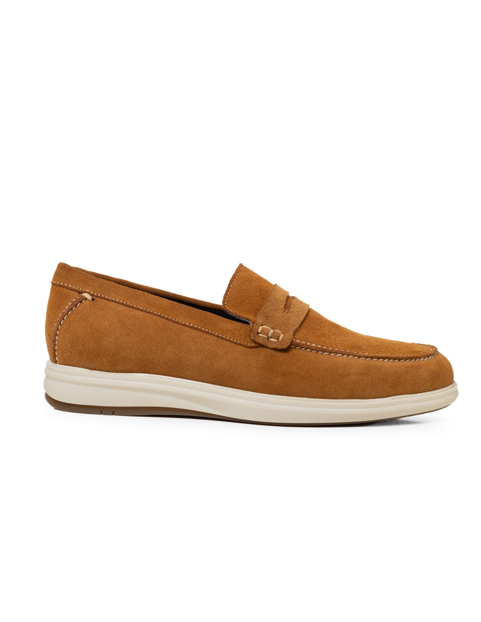 Mocasín Hamilton Footwear Leonardo Camel para hombre