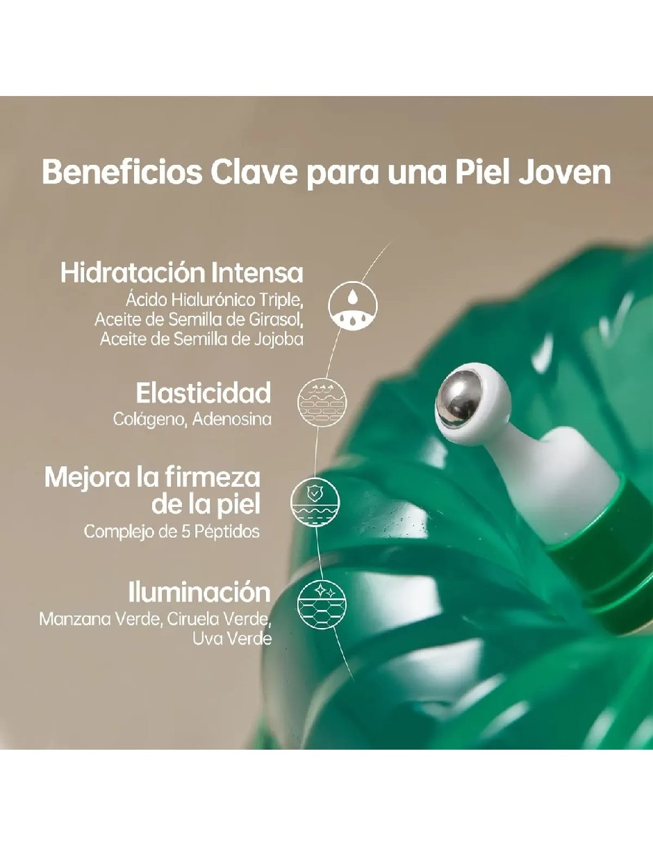 Sérum para contorno de ojos de ácido hialurónico y vitamina C para todo tipo de piel 5