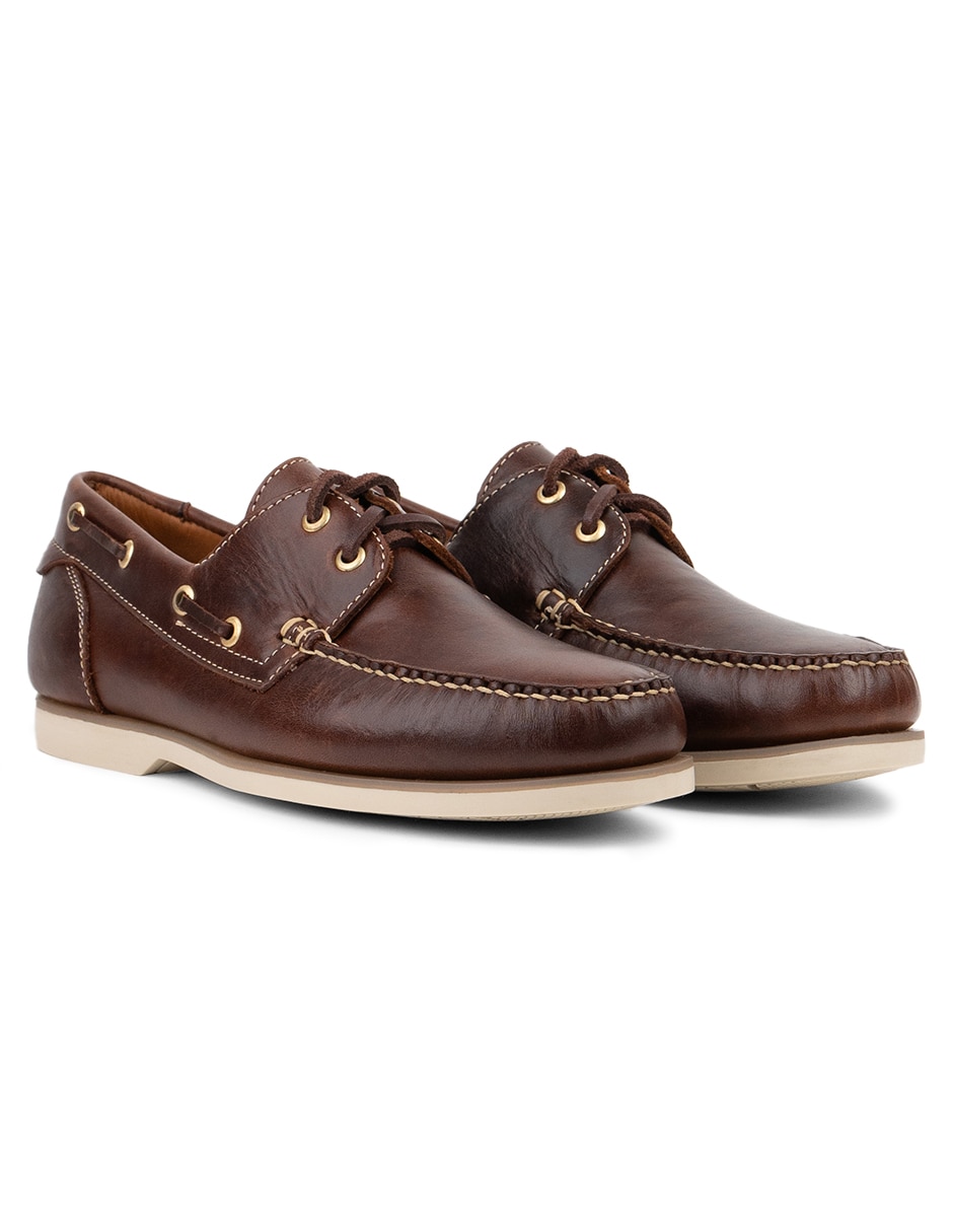 Mocasín Hamilton Footwear Costa Brandy para hombre