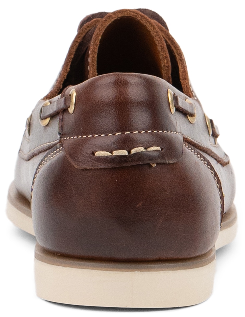 Mocasín Hamilton Footwear Costa Brandy para hombre
