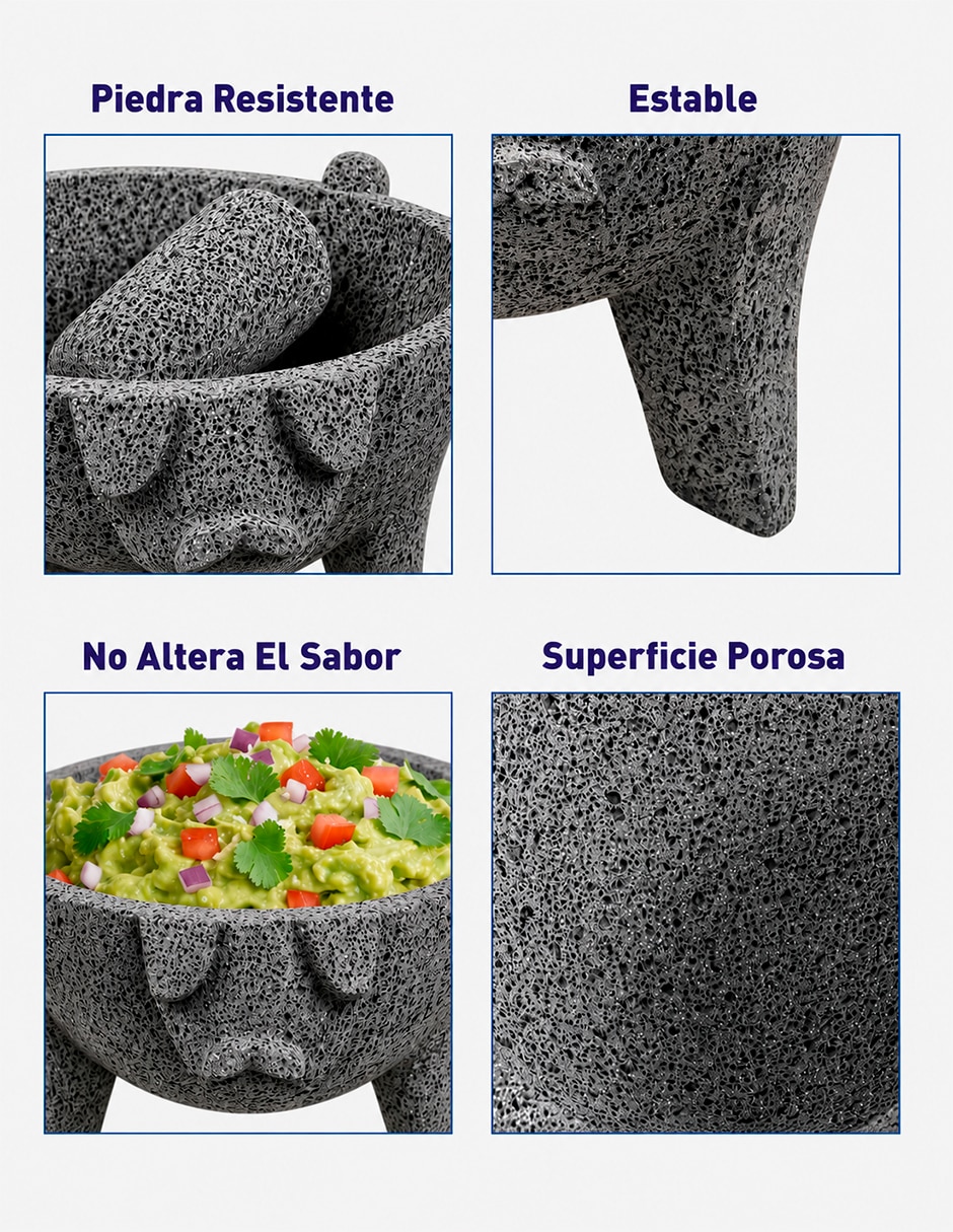 Molcajete con cabeza 5