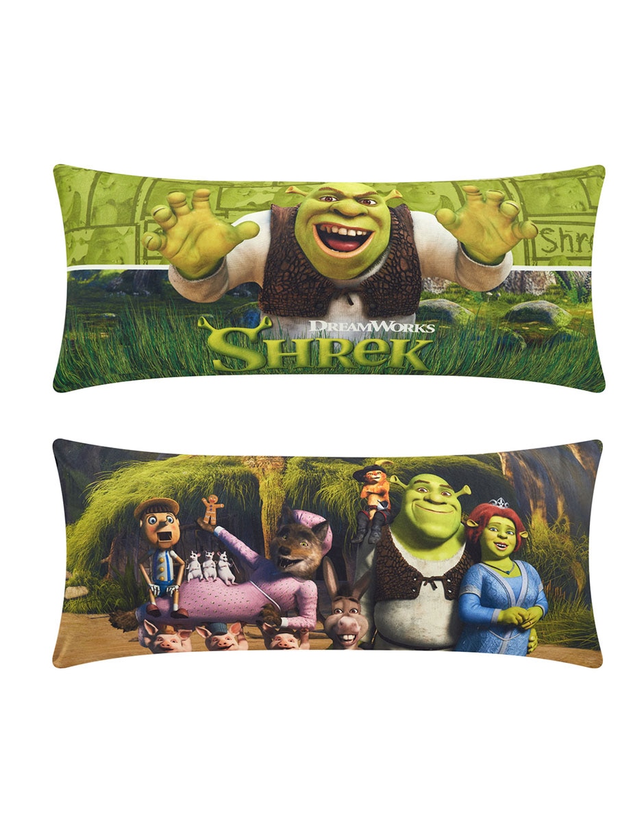 Almohada Súper Jumbo Shrek Pantano firmeza Medio