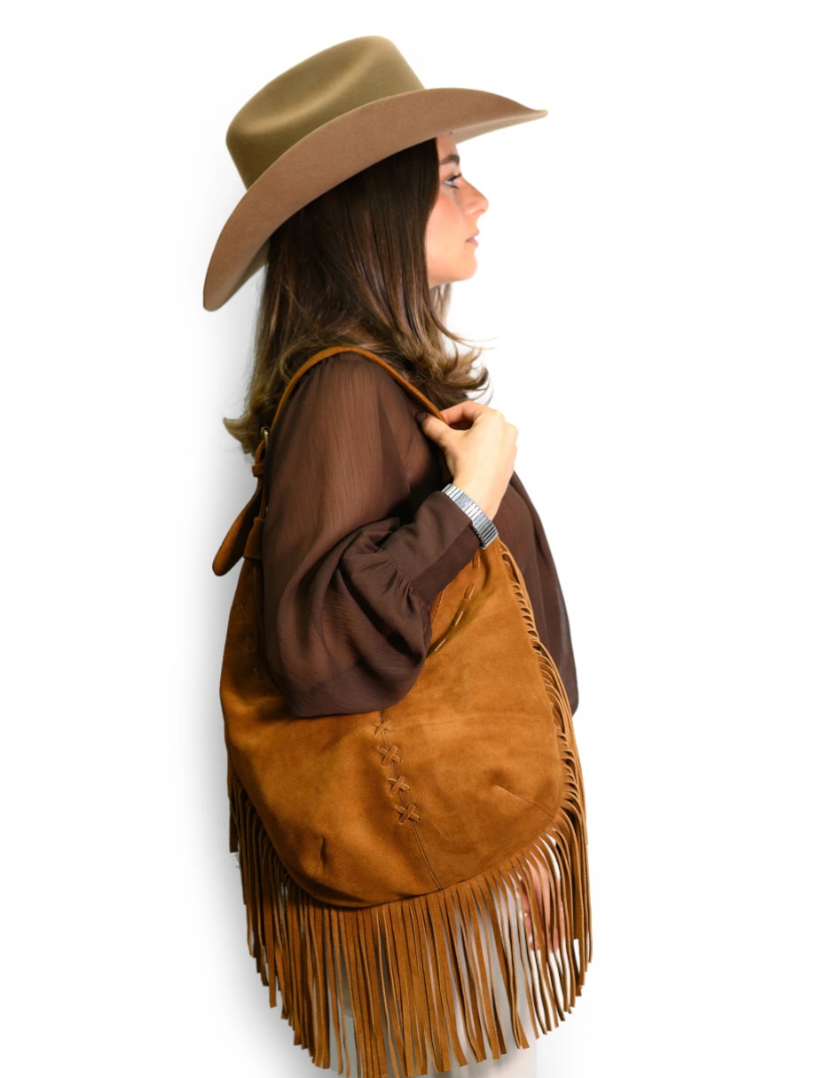 Bolsa Frame Tacalero de gamuza unisex
