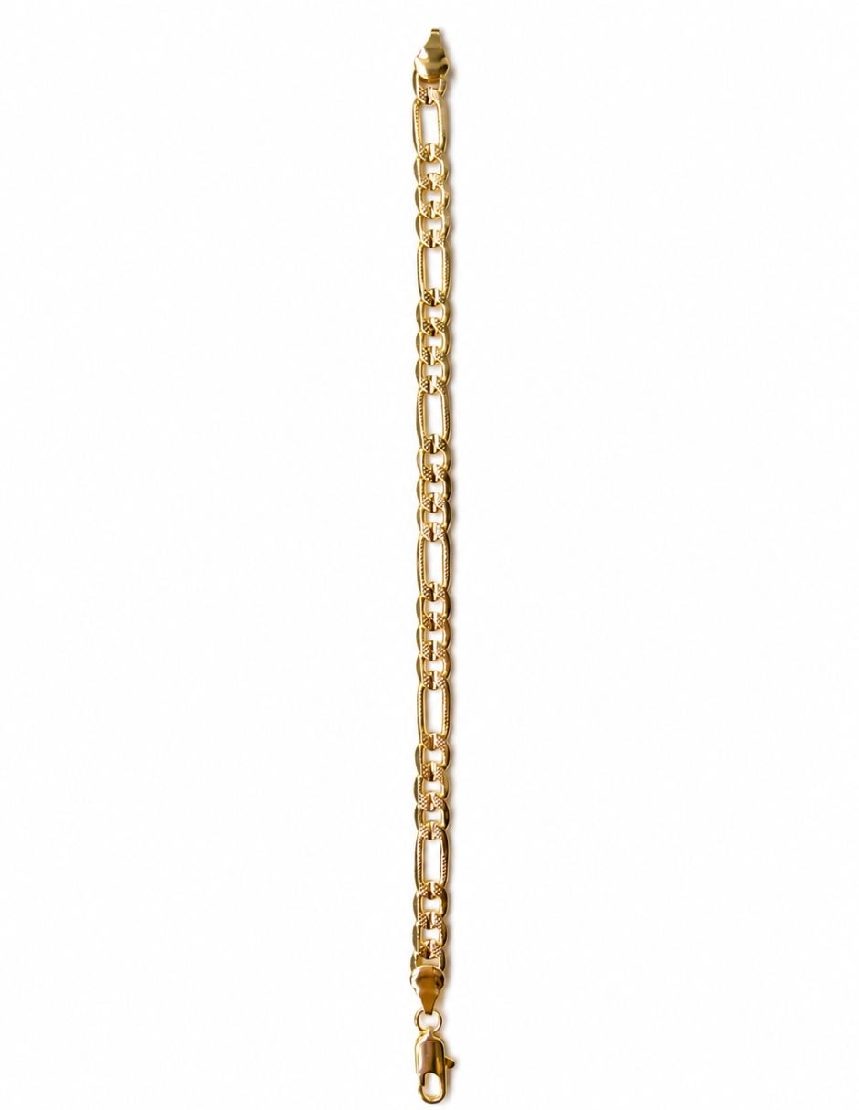 Pulsera Moon de oro laminado de 14 k acabado brillante