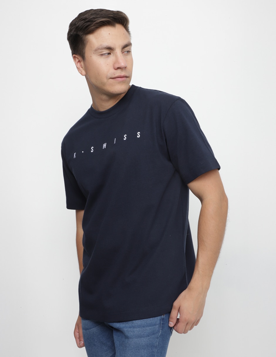 Playera k swiss a cuello redondo para hombre 2