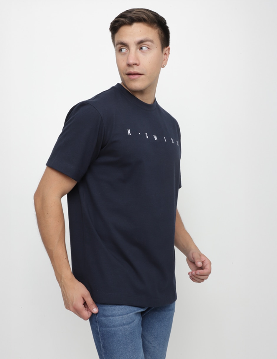 Playera k swiss a cuello redondo para hombre 4