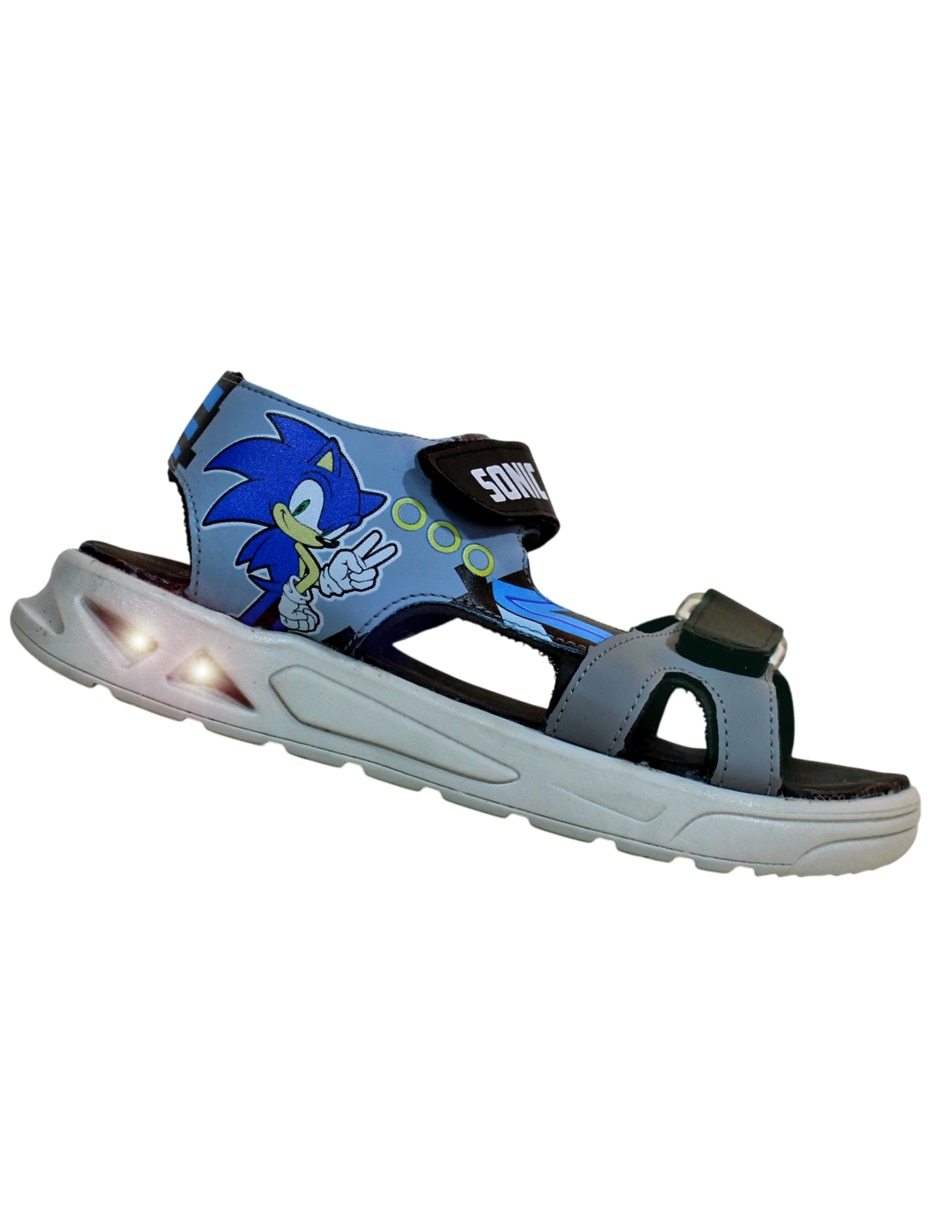 Sandalia sonic para infantil niño 2