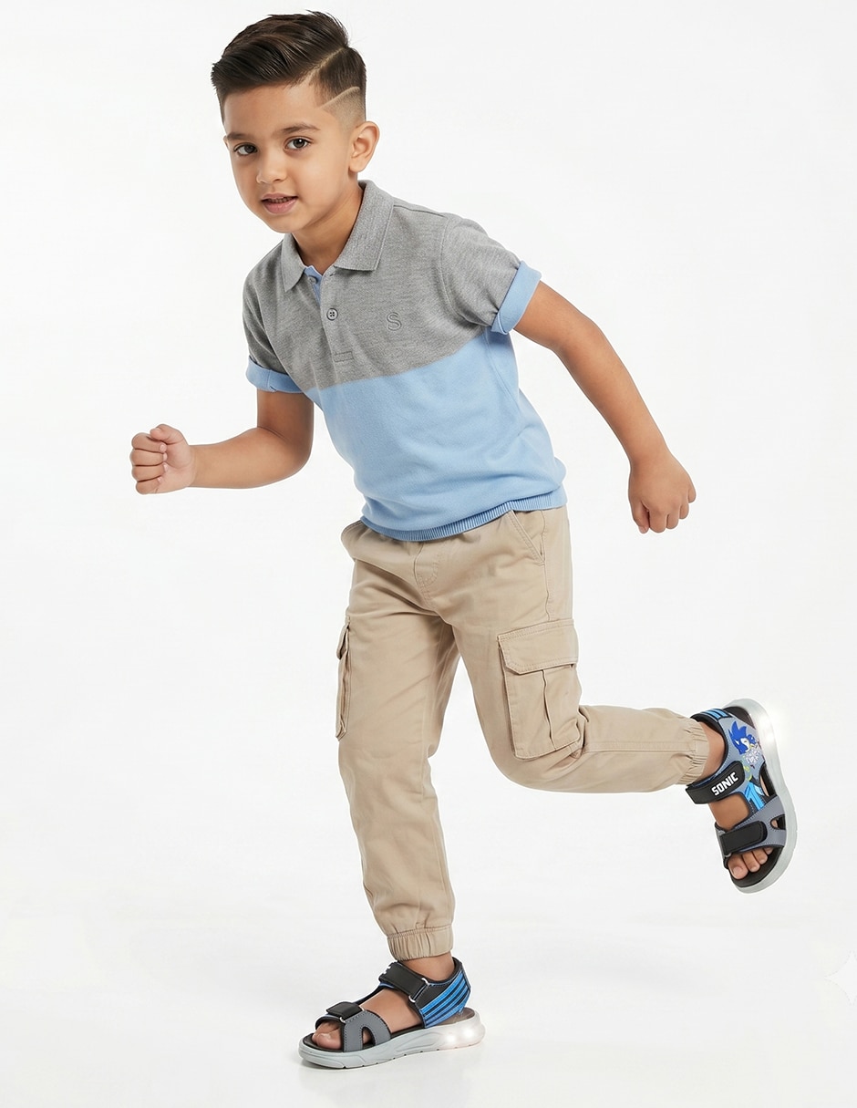 Sandalia sonic para infantil niño 5