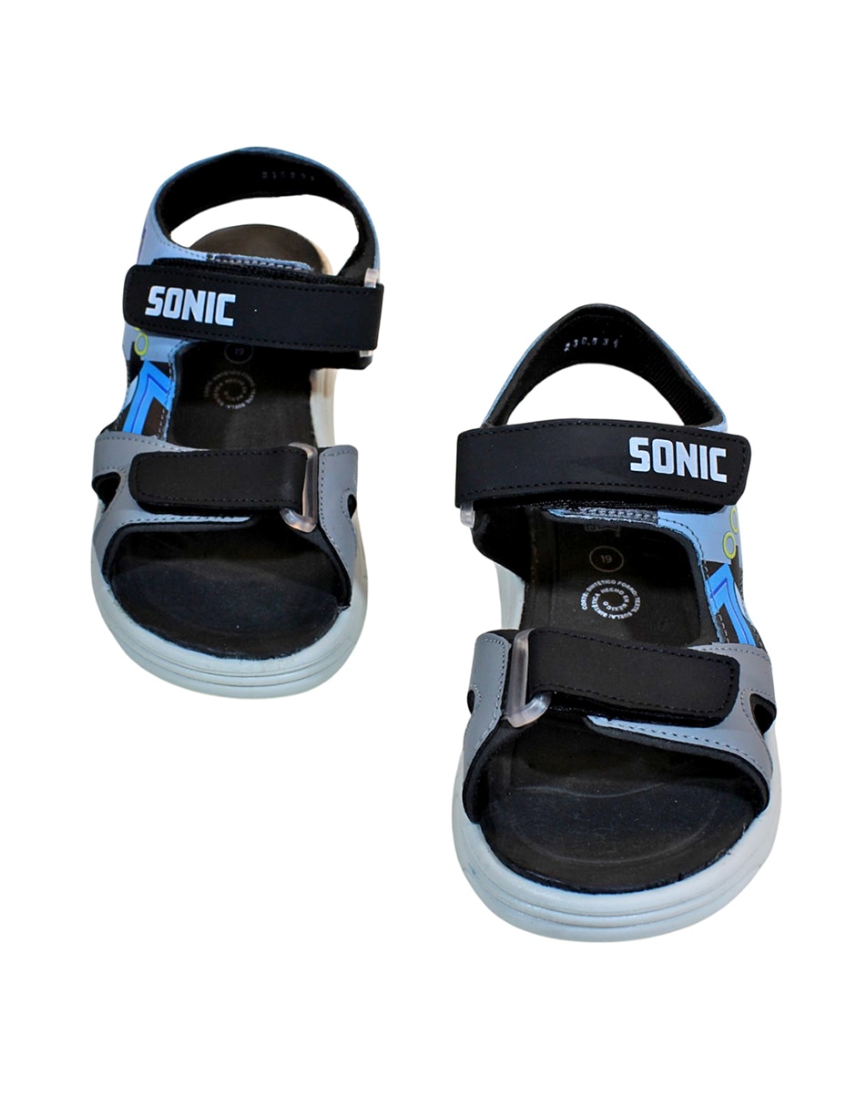 Sandalia sonic para infantil niño 7