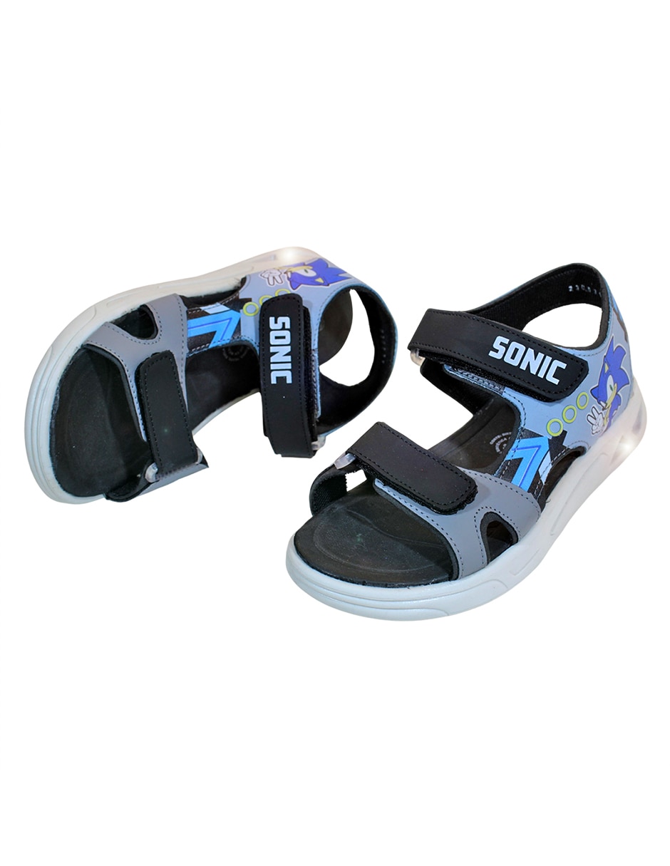 Sandalia sonic para infantil niño 9