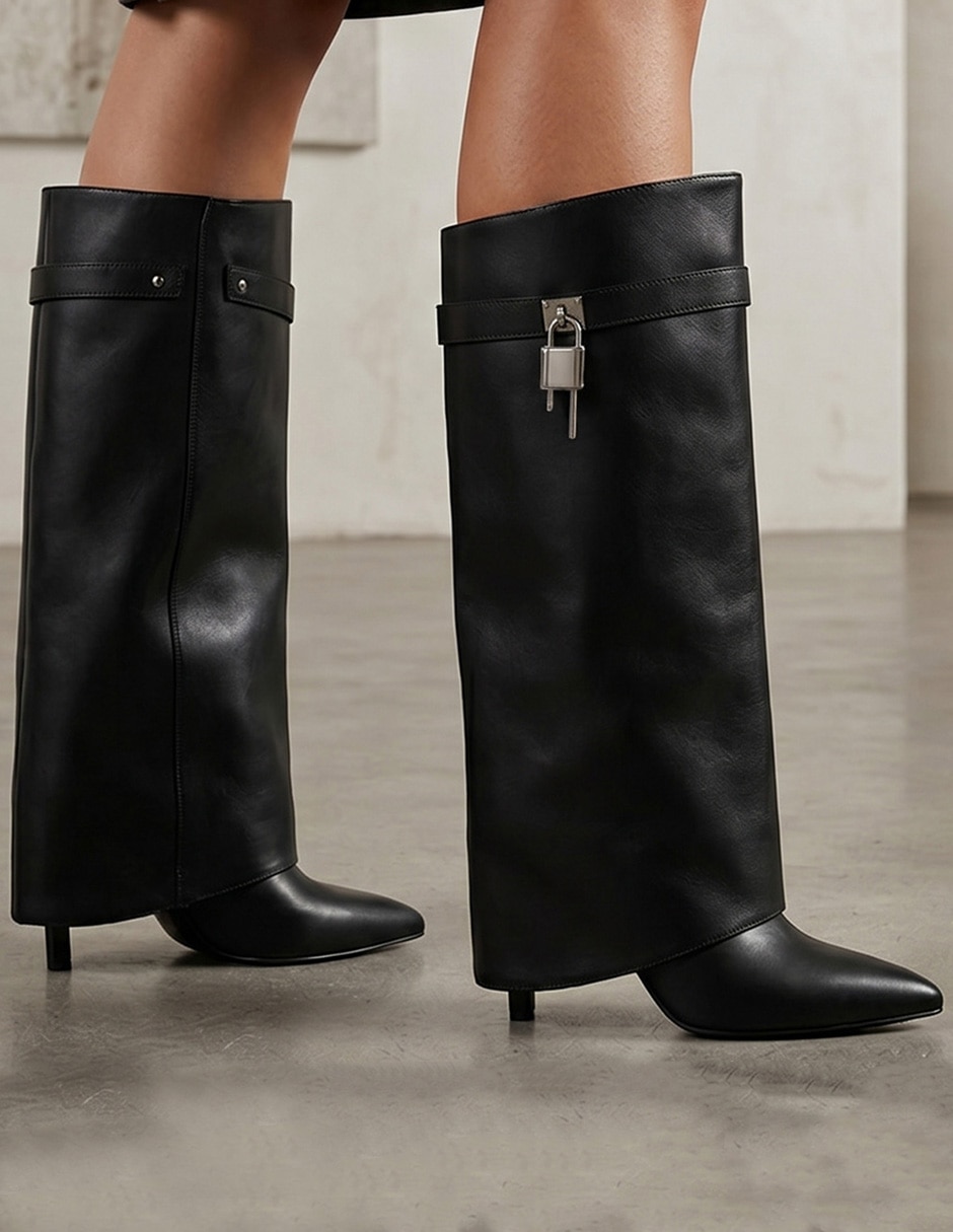 Bota abajo de la rodilla para mujer 3