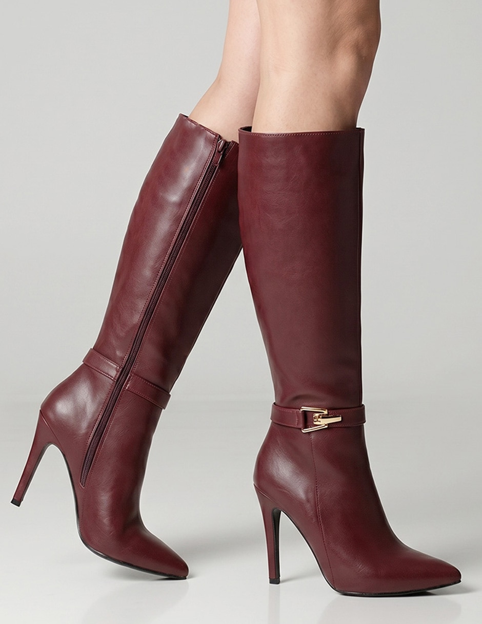 Bota abajo de la rodilla para mujer 7