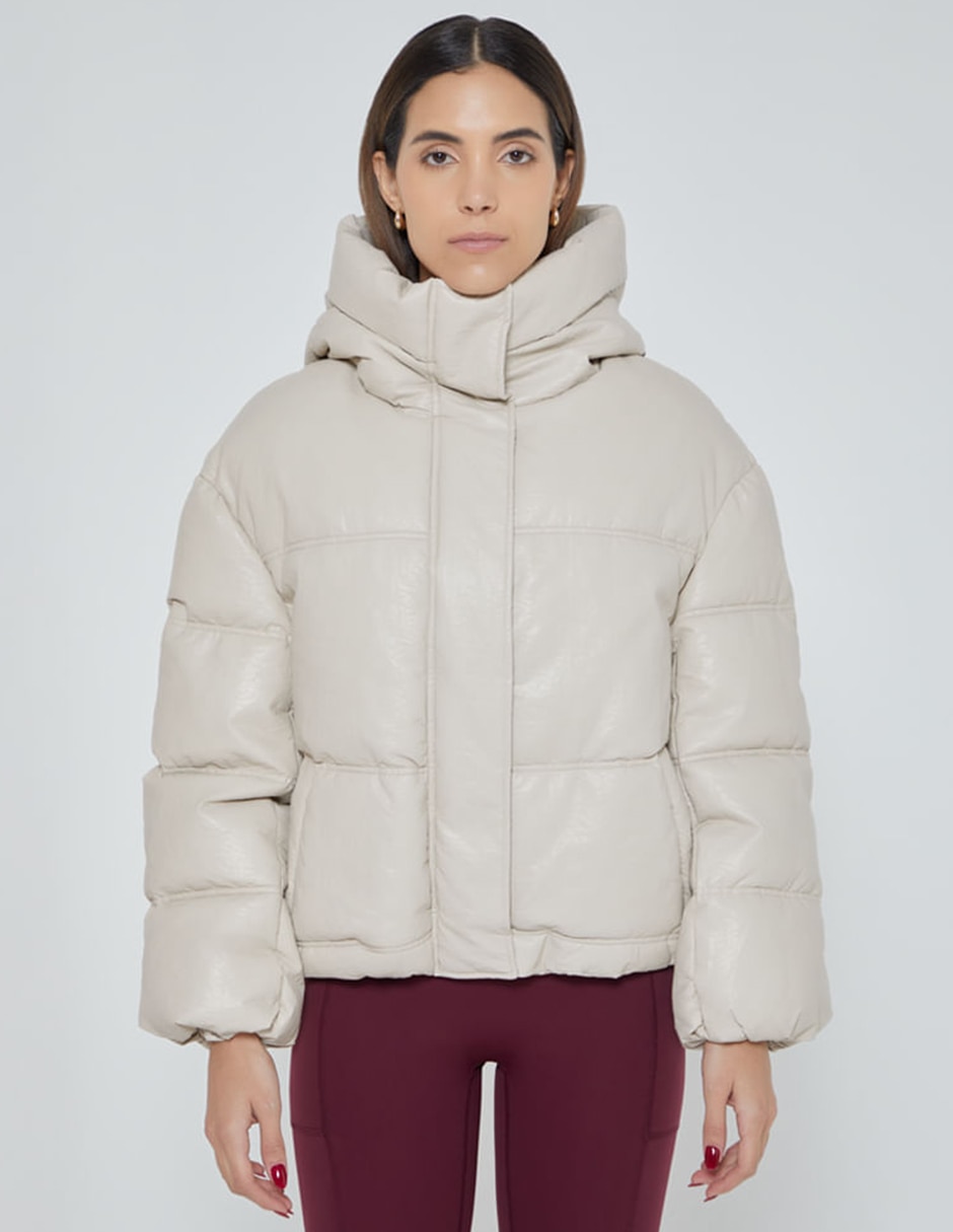 Chamarra capitonada impermeable para mujer Chamarra capitonada impermeable para mujer