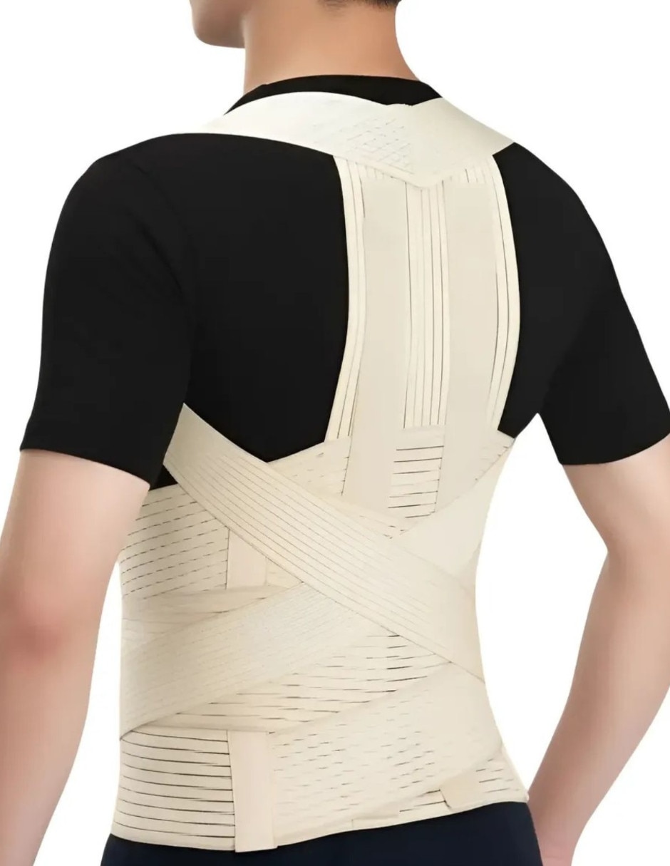 Faja para postura con compresión media unisex