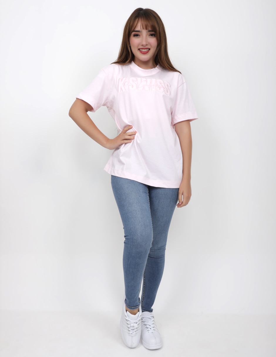 Manga corta hepbu cuello redondo para mujer 1