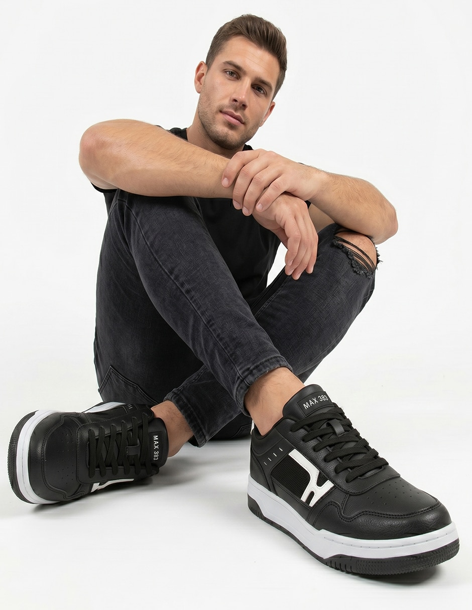 Tenis de piel para hombre 9