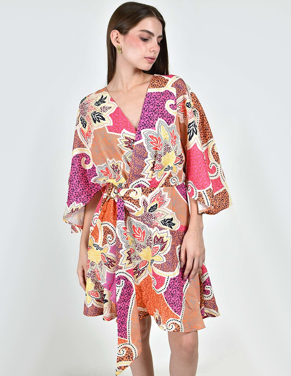 Vestido corto casual roman fashion para mujer