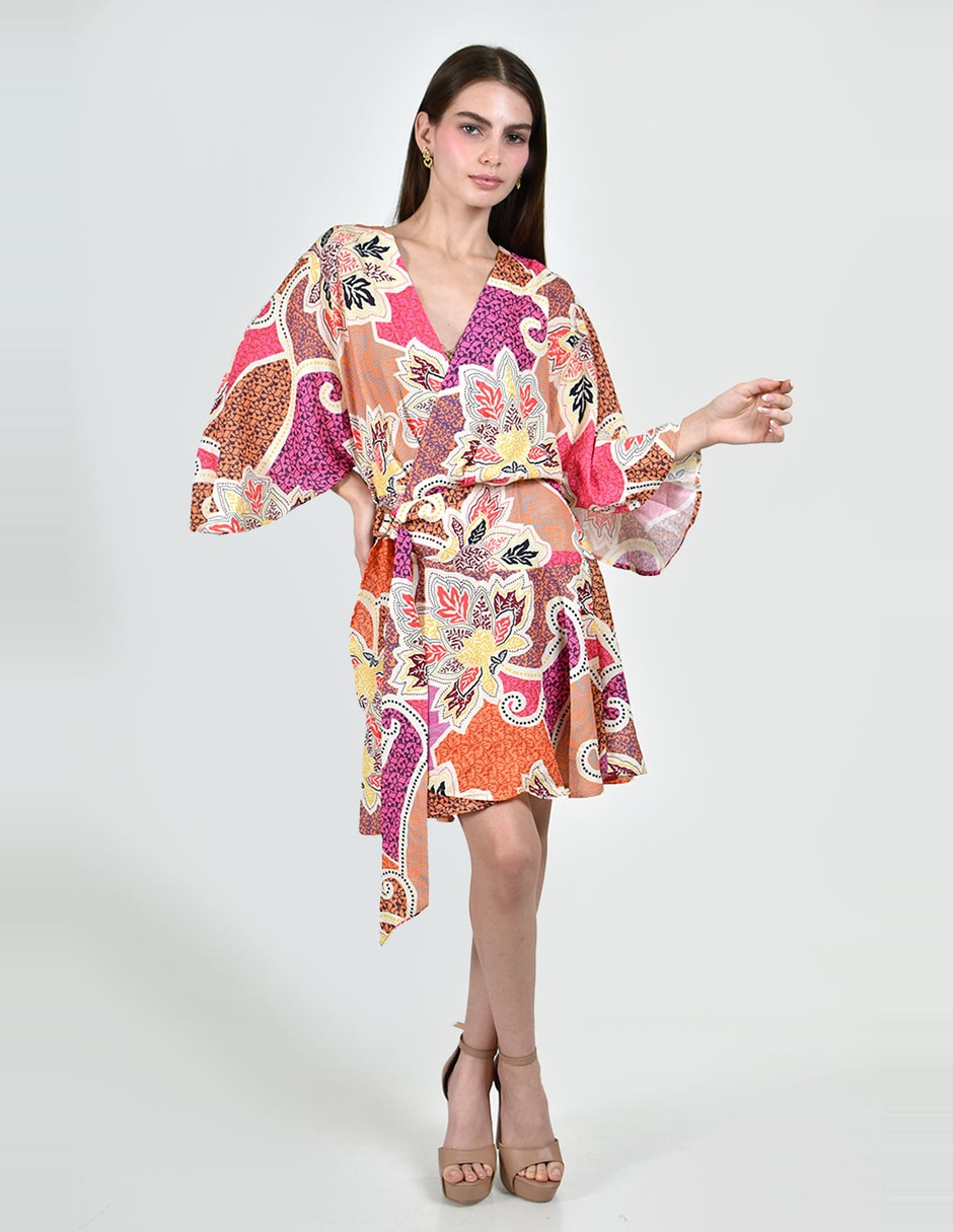 Vestido corto casual roman fashion para mujer