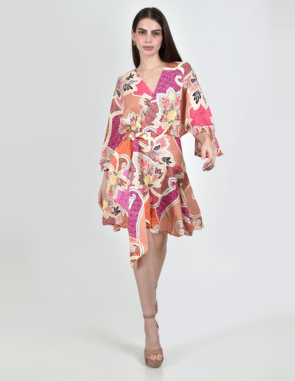 Vestido corto casual roman fashion para mujer