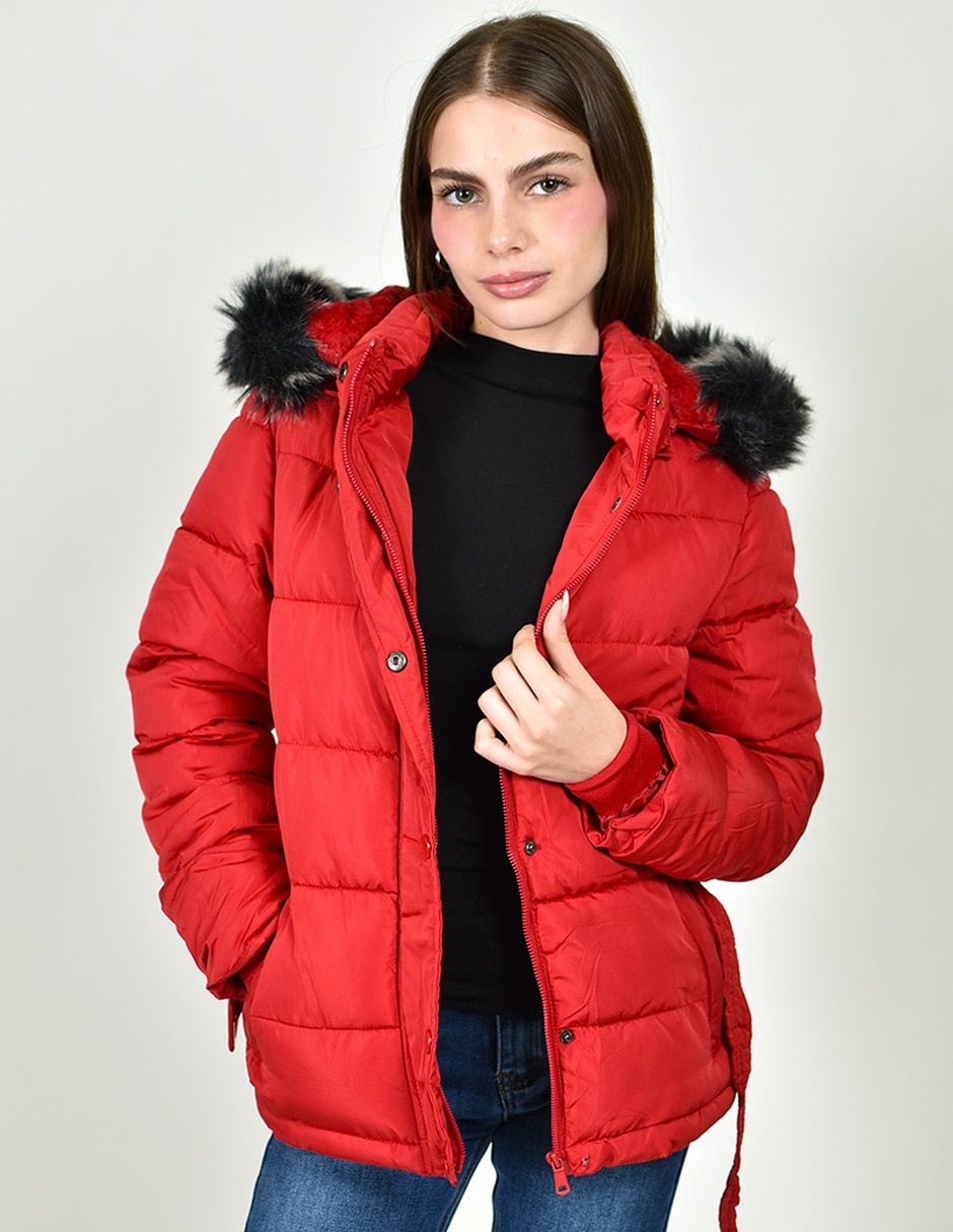 Chamarra acolchada roman fashion para mujer