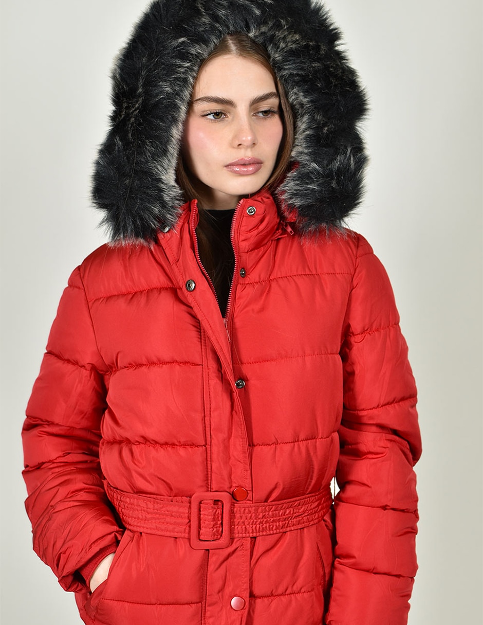 Chamarra acolchada roman fashion para mujer