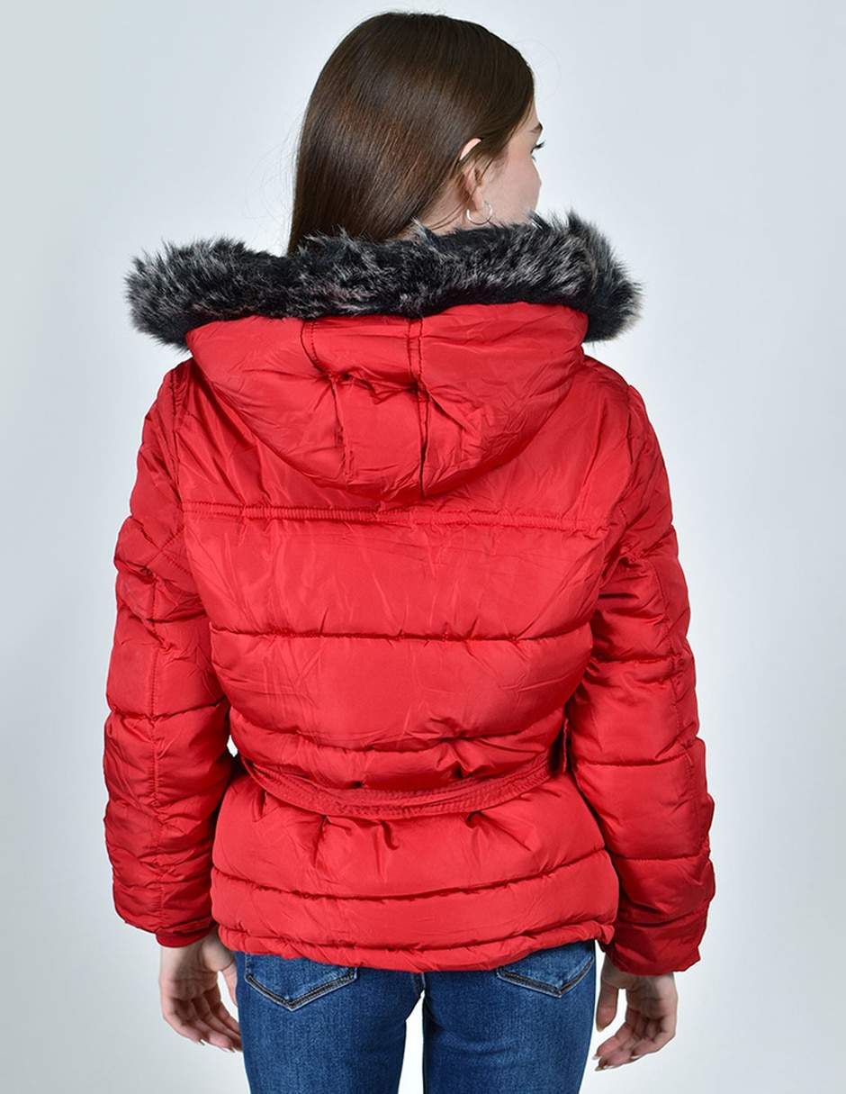 Chamarra acolchada roman fashion para mujer